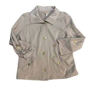 JM Collection Snap Jacket